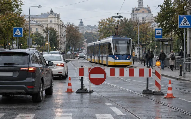 Київ 24 вересня: рух вулицею Миколи Василенка тимчасово перекрили