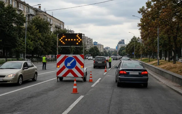 В Киеве 23–25 августа ограничат движение в центре и четырех районах