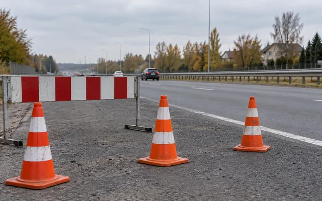 М-05 у Чабанов: въезд в Киев ограничен, объезд через Гатное