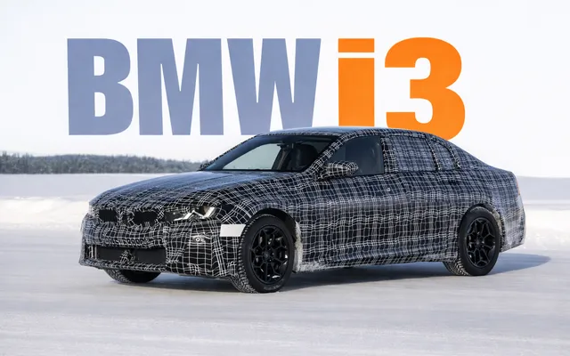 Новый BMW i3 — электрический седан новой эры для следующего поколения BMW 3 Series
