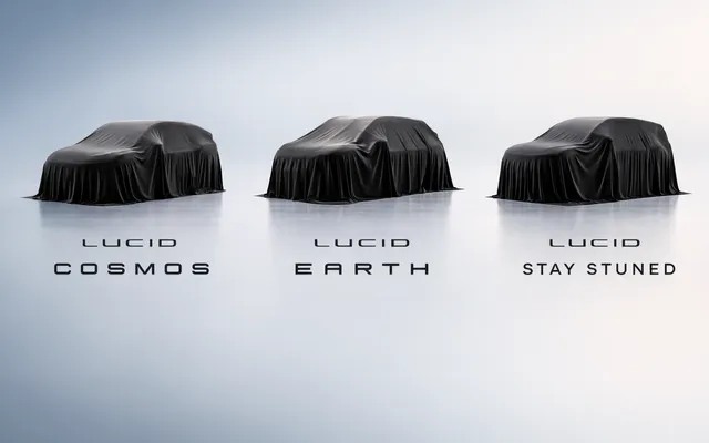 Нові електромобілі Lucid: Cosmos, Earth і роботаксі Lunar