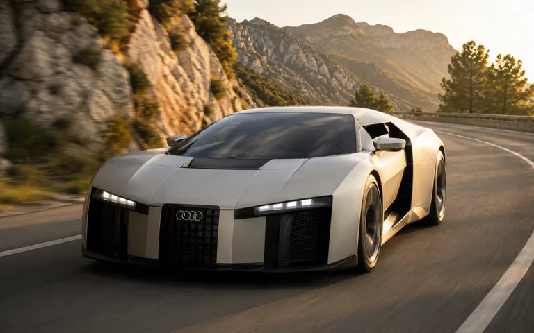 Audi Nuvolari — новий гібридний суперкар Audi на майже 1000 к.с. Audi Nuvolari — новий гібридний суперкар Audi на майже 1000 к.с.