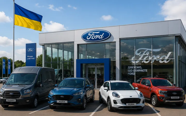 Ford продав 120 000 авто в Україні: ювілейним став Transit
