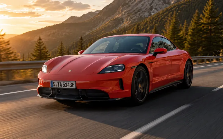 Porsche Taycan 2027 получил виртуальные передачи: как работает E-Shift и зачем он нужен электромобилю