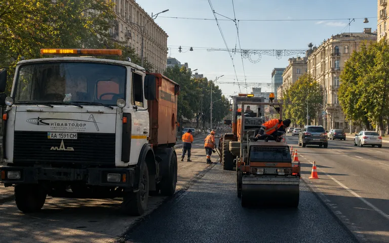У центрі Києва почалися двотижневі обмеження руху У центрі Києва почалися двотижневі обмеження руху