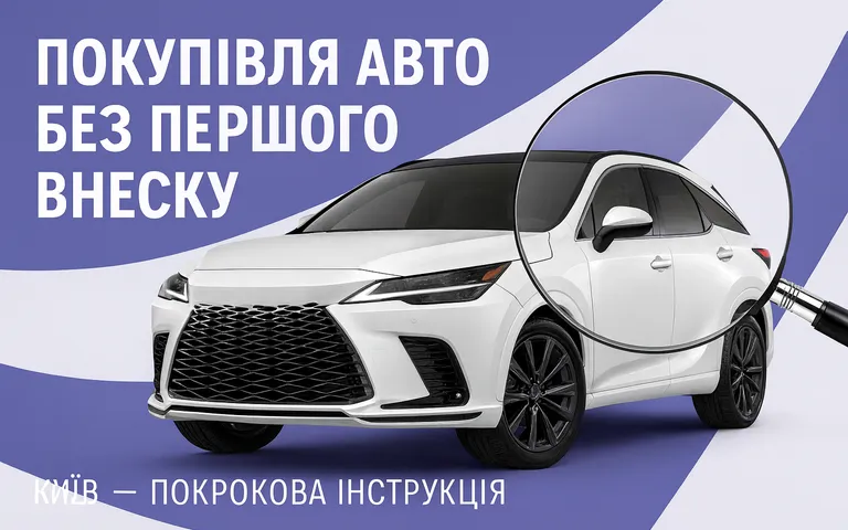 Як купити авто без першого внеску у Києві — реально у 2025 році Як купити авто без першого внеску у Києві — реально у 2025 році
