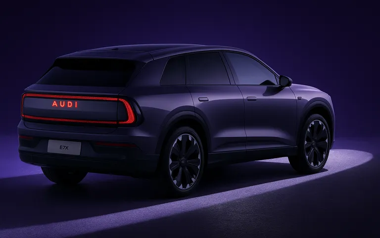 Audi E7X — футуристичный электрический SUV нового поколения для Китая Audi E7X — футуристичный электрический SUV нового поколения для Китая