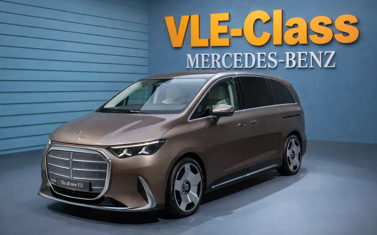 Mercedes-Benz VLE Class — новый электрический премиальный минивэн будущего Mercedes-Benz VLE Class — новый электрический премиальный минивэн будущего
